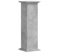 vidaXL Supporto per Piante Grigio 33x33x100 cm in Truciolato, Supporto per Fiori, Supporto per vasi per Piante, Supporto per vasi per Piante