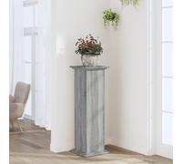 vidaXL Supporto per Piante Grigio Sonoma 33x33x100 cm in Truciolato