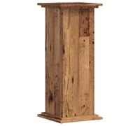 vidaXL Supporto per Piante Legno Vecchio 33x33x80 cm Legno Multistrato, Supporto per Fiori, Supporto per vasi per Piante, Supporto per vasi per Piante