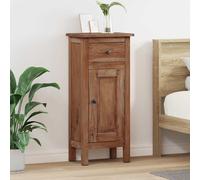 vidaXL Supporto per piante Marrone 36 x 25 x 80 cm Legno di Mogano