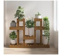 VIDAXL - Supporto per Piante Miele 104,5x25x77,5 cm in Massello di Pino