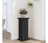 vidaXL Supporto per Piante Nero 33x33x80 cm in Truciolato, Supporto per Fiori, Supporto per vasi per Piante, Supporto per vasi per Piante
