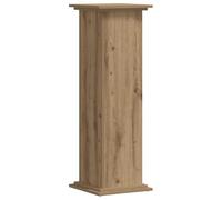 vidaXL Supporto per Piante Rovere Artigianale 33x33x100 cm Truciolato, Supporto per Fiori, Supporto per vasi per Piante, Supporto per vasi per Piante