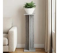 vidaXL Supporto per piante Sonoma grigio 25 x 25,5 x 80,5 cm