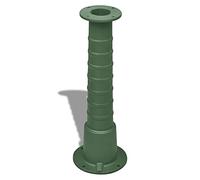 vidaXL Supporto per Pompa d'Acqua Manuale in Ghisa Verde Autoadescante Stand