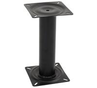 vidaXL Supporto per Sedile da Barca Nero 33 cm in Acciaio, Supporto per Seduta da Barca, Base per Seduta Barca, piedistallo per Seduta Barca