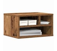 vidaXL Supporto per Stampante Legno vecchio 40 x 32 x 22,5 cm | Aspetto rustico e invecchiato che arricchisce il tuo arredamento, Abbastanza posto per quello che ti serve,