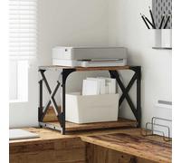 vidaXL Supporto per Stampante Legno vecchio 44 x 26 x 31.5 cm