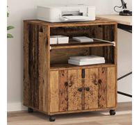 vidaXL Supporto per Stampante Legno vecchio 60 x 48 x 74 cm