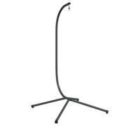 vidaXL Supporto Sedia a Uovo Sospesa Antracite in Acciaio, solo supporto per sedia a uovo, supporto per sedia amaca, struttura per sedia a uovo da giardino
