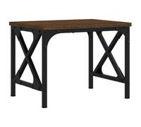 vidaXL Supporto Stampante Rovere Marrone 40x30x31 cm Legno Multistrato