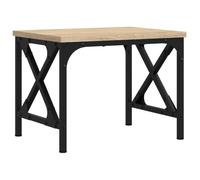 vidaXL Supporto Stampante Rovere Sonoma 40x30x31 cm Legno Multistrato