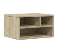 vidaXL Supporto Stampante Rovere Sonoma 40x32x22,5cm Legno Multistrato