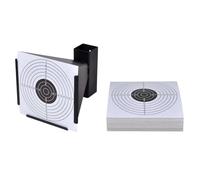 vidaXL Supporto Tiro al Bersaglio a Imbuto 14 cm 100 Bersagli in Carta
