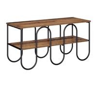 vidaXL Supporto TV 100 x 40 x 50 cm Legno antico Legno multistrato