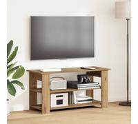 vidaXL Supporto TV 100 x 40 x 50 cm Rovere artigianale
