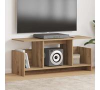 vidaXL Supporto TV 102 x 35 x 45 cm Rovere artigianale