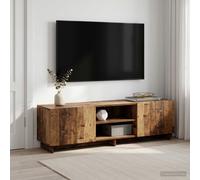vidaXL Supporto TV 140 x 34,5 x 40 cm Legno antico