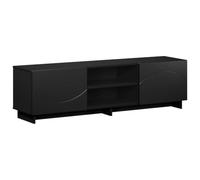 vidaXL Supporto TV 140 x 34.5 x 40 cm Nero Legno ingegnerizzato