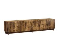 vidaXL Supporto TV 179.5 x 34.5 x 40 cm Rovere Fumo