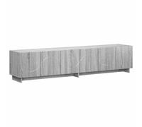 vidaXL Supporto TV 179.5 x 34.5 x 40 cm Sonoma grigio