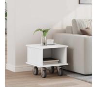 vidaXL Supporto TV 37 x 35 x 35 cm Bianco Legno ingegnerizzato
