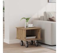 vidaXL Supporto TV 37 x 35 x 35 cm Rovere artigianale