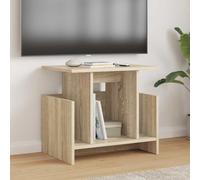 vidaXL Supporto TV 50 x 35 x 45 cm Rovere Sonoma Legno ingegnerizzato