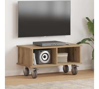 vidaXL Supporto TV 68,5 x 35 x 35 cm Rovere artigianale
