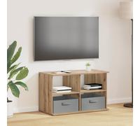 vidaXL Supporto TV 79 x 40 x 48 cm Rovere artigianale