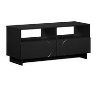 vidaXL Supporto TV 90 x 34.5 x 40 cm Nero Legno ingegnerizzato