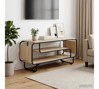 vidaXL Supporto TV 98 x 36 x 45 cm Rovere Sonoma