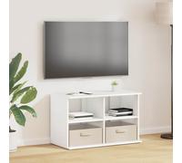 vidaXL Supporto TV con cassetto Bianco 79 x 40 x 48 cm