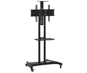vidaXL Supporto TV con Ruote Schermo 32"-70" Max VESA 600x400 mm 60kg