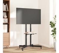 vidaXL Supporto TV su Ruote Schermo 32"-70" Max VESA 600x400 mm 50kg, Supporto TV, Staffa di Montaggio TV, Supporto a Parete VESA, Supporto TV