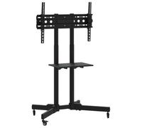 vidaXL Supporto TV su Ruote Schermo 32"-70" Max VESA 600x400 mm 50kg, Supporto TV, Staffa di Montaggio TV, Supporto a Parete VESA, Supporto TV