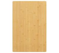 vidaXL Piano del Tavolo 60x100x1,5 cm in Bambù