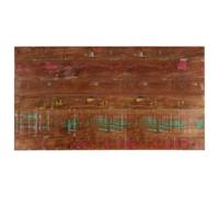 vidaXL Tafelblad rechthoekig 100x60x2,5 cm massief gerecycled hout