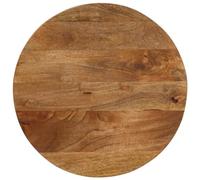 vidaXL Piano per Tavolo Ø 60x3,8 cm Rotondo in Legno Massello di Mango Piano per Tavolo Rotondo Piano Sostituzione Tavolo Piano Tavolo in Legno