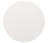vidaXL Tafelblad rond Ø90x3 cm massief grenenhout wit
