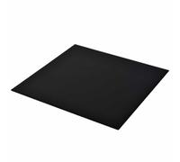 vidaXL Piano Tavolo in Vetro Temperato Quadrato 700x700 mm