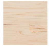 vidaXL Piano tavolo Quadrato 50x50x1,7 cm in legno massello di pino