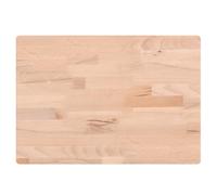 vidaXL Tagliere 50x35x4 cm in Legno Massello di Faggio, tagliere in legno, tagliere per spuntini, asse da cucina, tagliere per formaggi