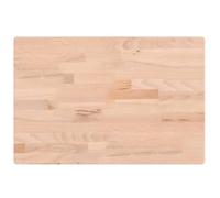 vidaXL Tagliere 60x40x4 cm in Legno Massello di Faggio, Tagliere in Legno, Tagliere per spuntini, ASSE da Cucina, Tagliere da Cucina