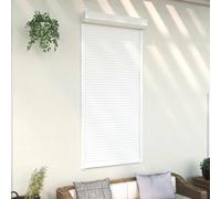 vidaXL Tapparella Avvolgibile in Alluminio 100x210 cm Bianca