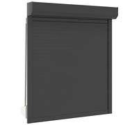 VIDAXL - Tapparella Avvolgibile in Alluminio 110x130 cm Antracite