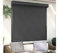 vidaXL Tapparella Avvolgibile in Alluminio 160x150 cm Antracite