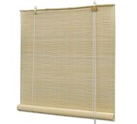 vidaXL Tapparella Avvolgibile in bambù Naturale 140x160 cm Tenda Oscurante