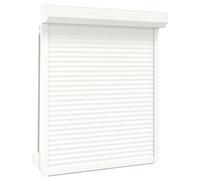 VidaXL Tapparella avvolgibile, veneziana coprente, oscurante, per finestre, a rullo, impermeabile, per casa, camera, ufficio, 110 x 130 cm