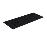 vidaXL Tappeti Adesivi Rettangolari per Scale 15 pz 60x25 cm Neri